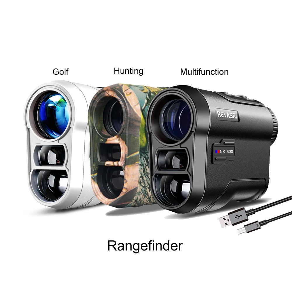 Rangefinder Laser Golf - REVASRI 골프 레이저 거리측정기 600M 망원경,