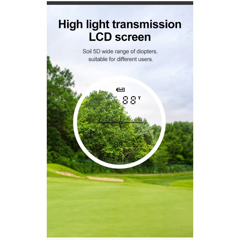 Rangefinder Laser Golf - TULX PinSeeker 슬로프 스코프 거리 측정기