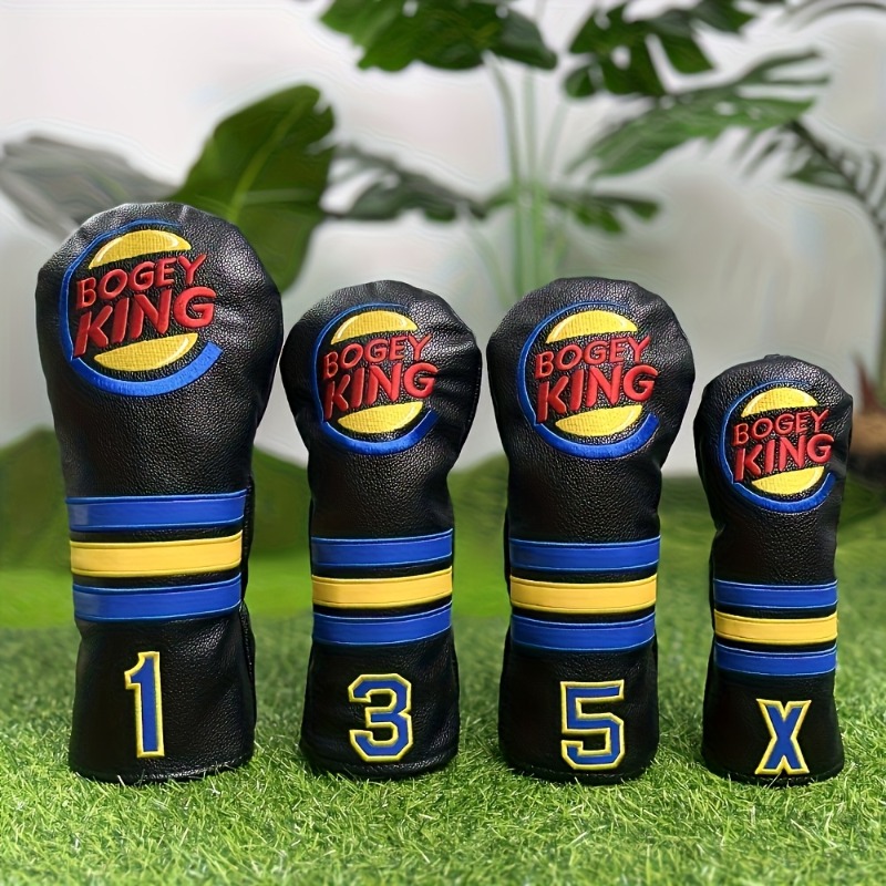 Golf Equipment Rack - 세련된 골프 클럽 헤드 커버; 먼지