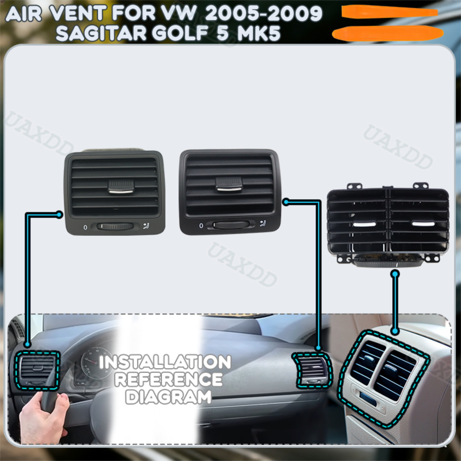 Golf Equipment Outlet - 폭스바겐 사기타르 골프 5 MK5 그릴