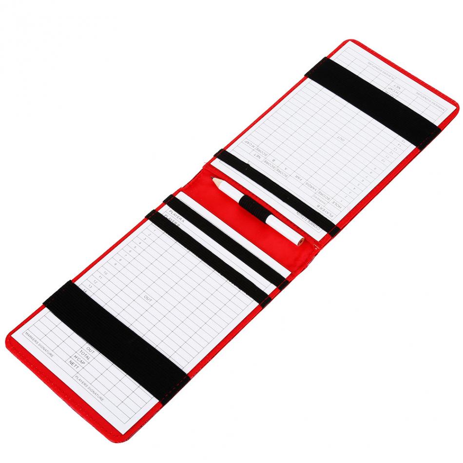 CRESTGOLF 골프 스코어 카드 홀더, PU 가죽  - Golf Scorecard Holder 리뷰 및 가격