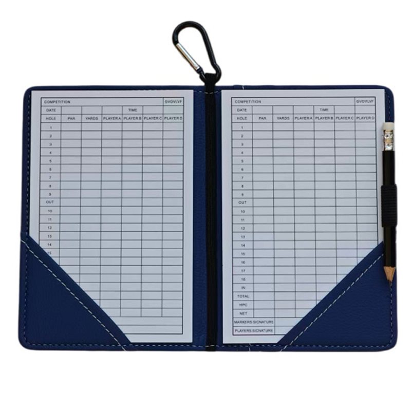 【빅 세일】방수 가죽 골프 스코어카드 홀더 세트 휴대용 - Golf Scorecard Holder 리뷰 및 가격