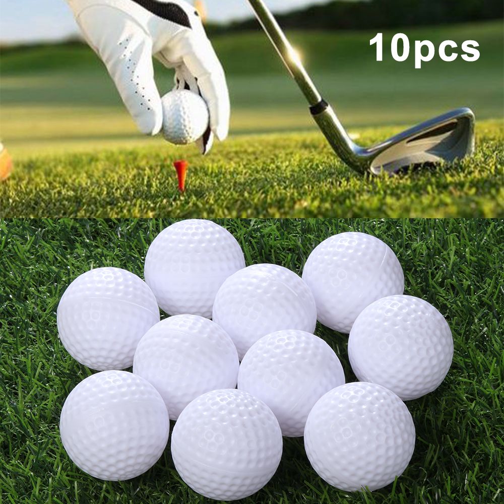 연습용 골프공 10개 흰색 트루 플라이트 소프트 실내  - Practice Equipment For Golf 리뷰 및 가격