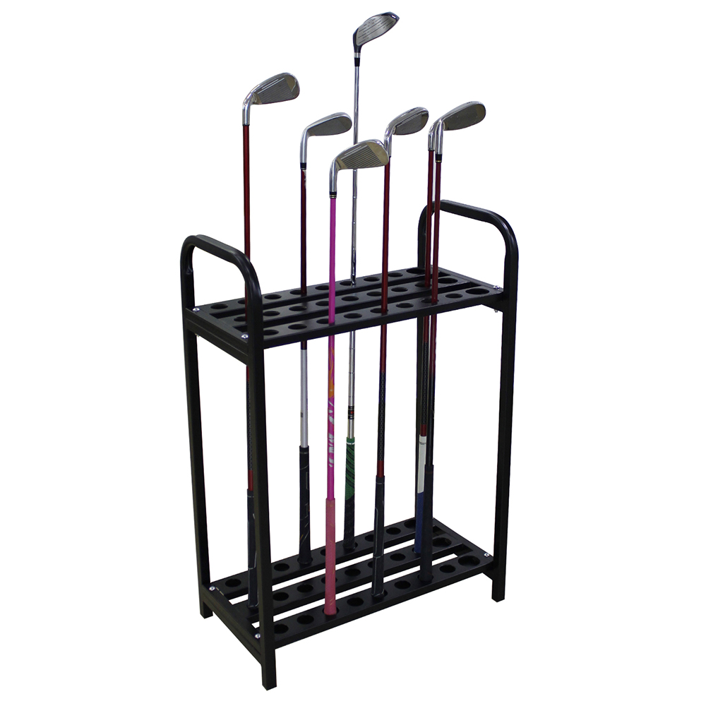 골프 클럽 디스플레이 랙 정리 스탠드 27 슬롯 금속  - Golf Scorecard Holder 리뷰 및 가격