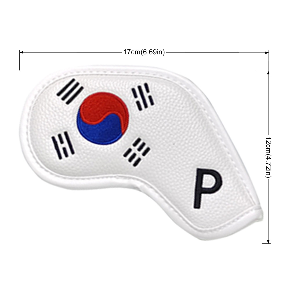 한국 애국 골프 헤드커버 세트 - 독특한 디자인의 아이 - Golf Equipment Rack 리뷰 및 가격