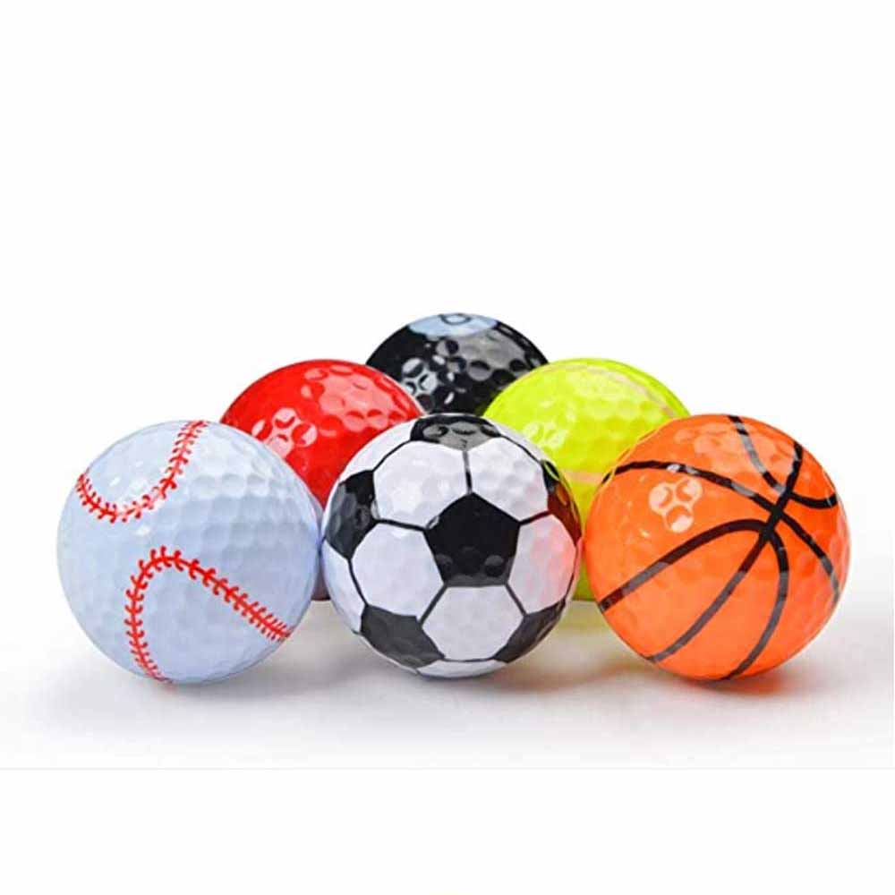 6PCS 골프 공 훈련 스포츠 선물 연습 범위 골퍼를위 - Practice Equipment For Golf 리뷰 및 가격