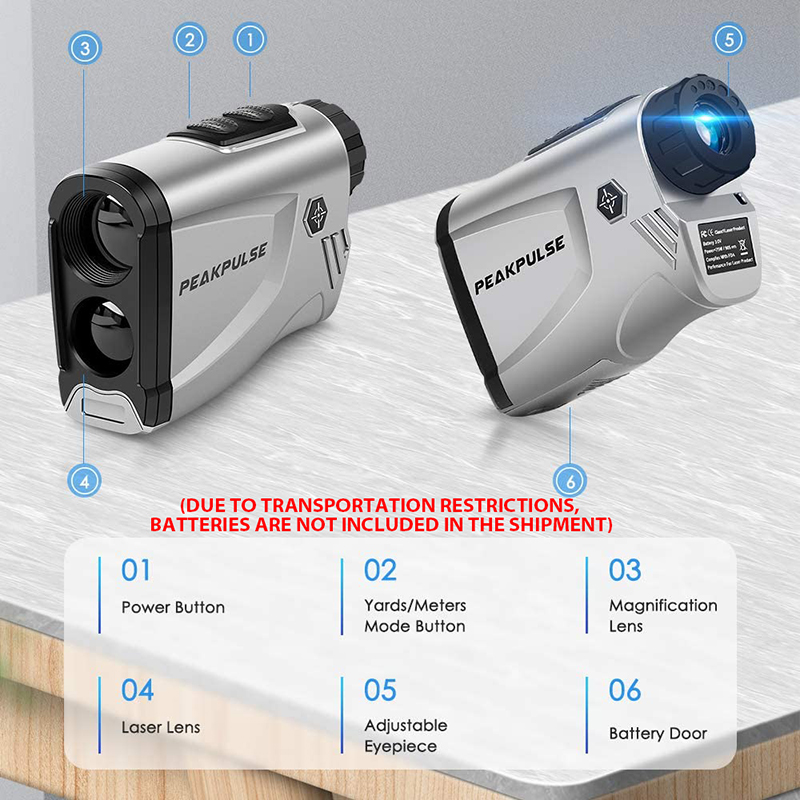 사냥 거리 측정기 650 야드 레이저 거리 측정기 진동 - Rangefinder Laser Golf 리뷰 및 가격