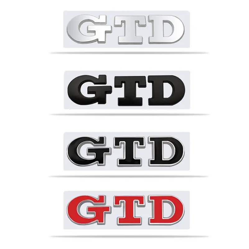 3D 금속 GTD 로고 자동차 뒷 트렁크 배지 스티커  - Golf Equipment Used 리뷰 및 가격