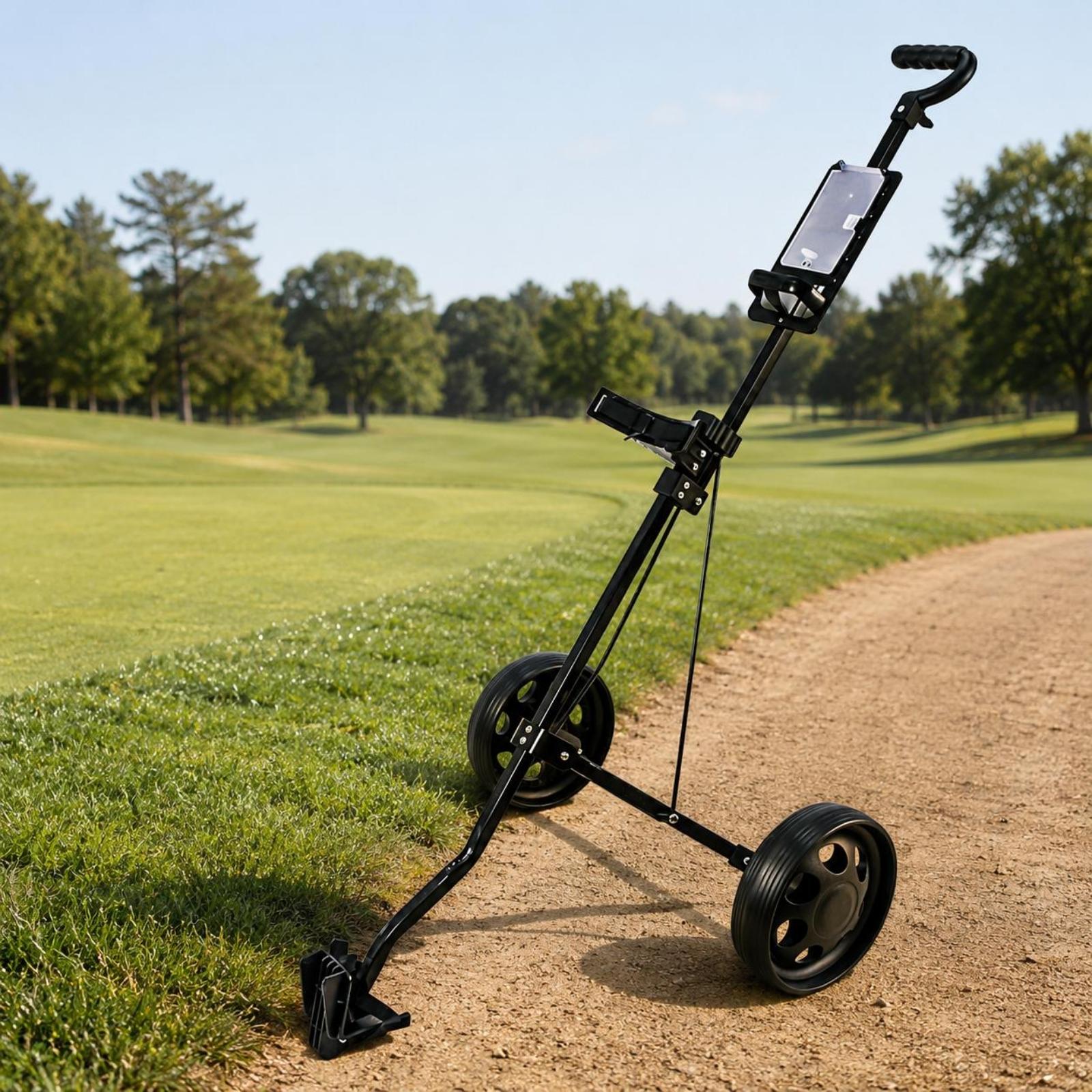 접이식 2륜 골프 장비 카트, 경량 푸시 트롤리, 연습 - Practice Equipment For Golf 리뷰 및 가격