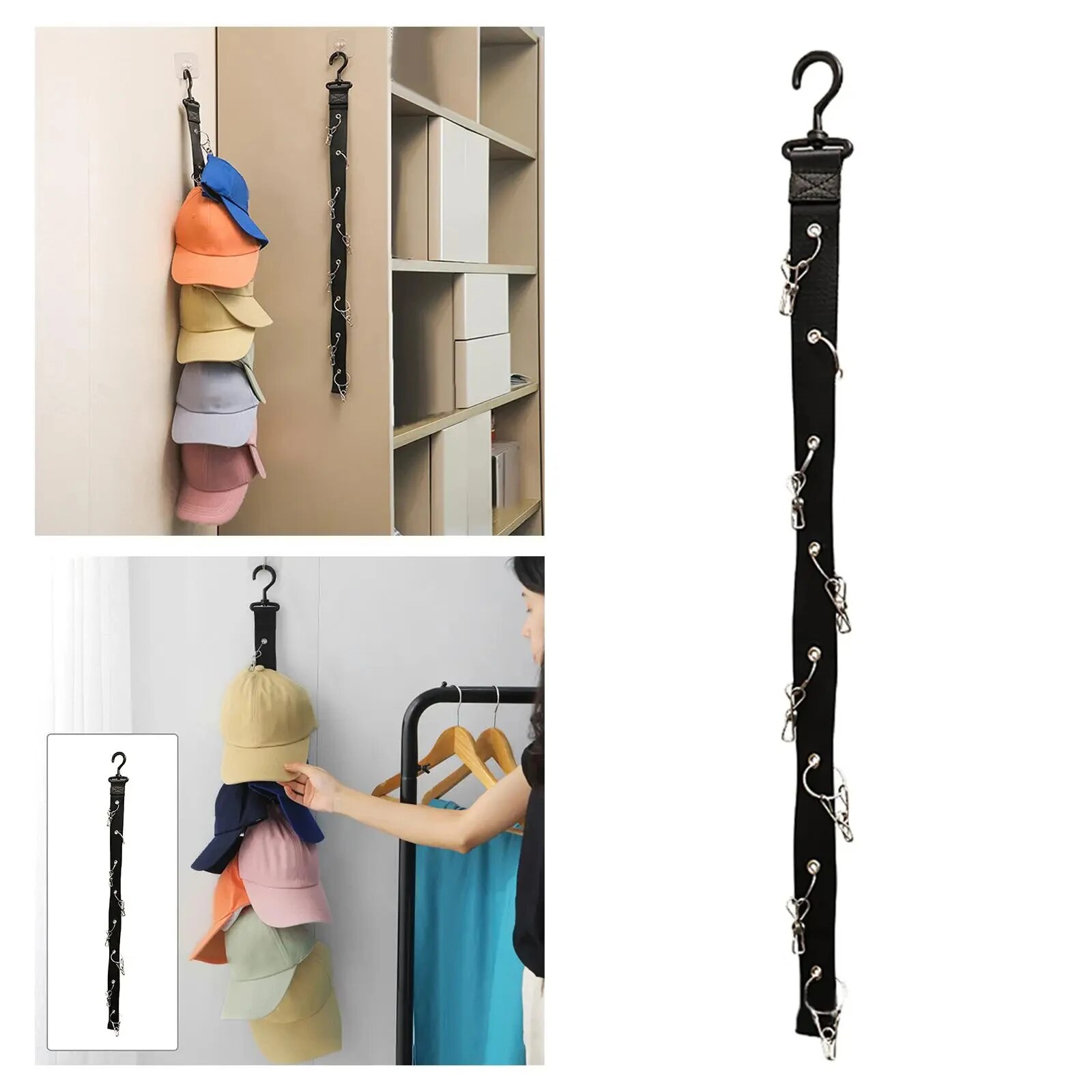 금속 클립이있는 후크로 매달려있는 1PC 모자 컬렉션  - Golf Scorecard Holder 리뷰 및 가격