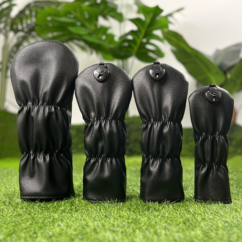 레트로 블랙 포커 골프 클럽 헤드 커버 - 두꺼운 충돌 - Golf Equipment Rack 리뷰 및 가격