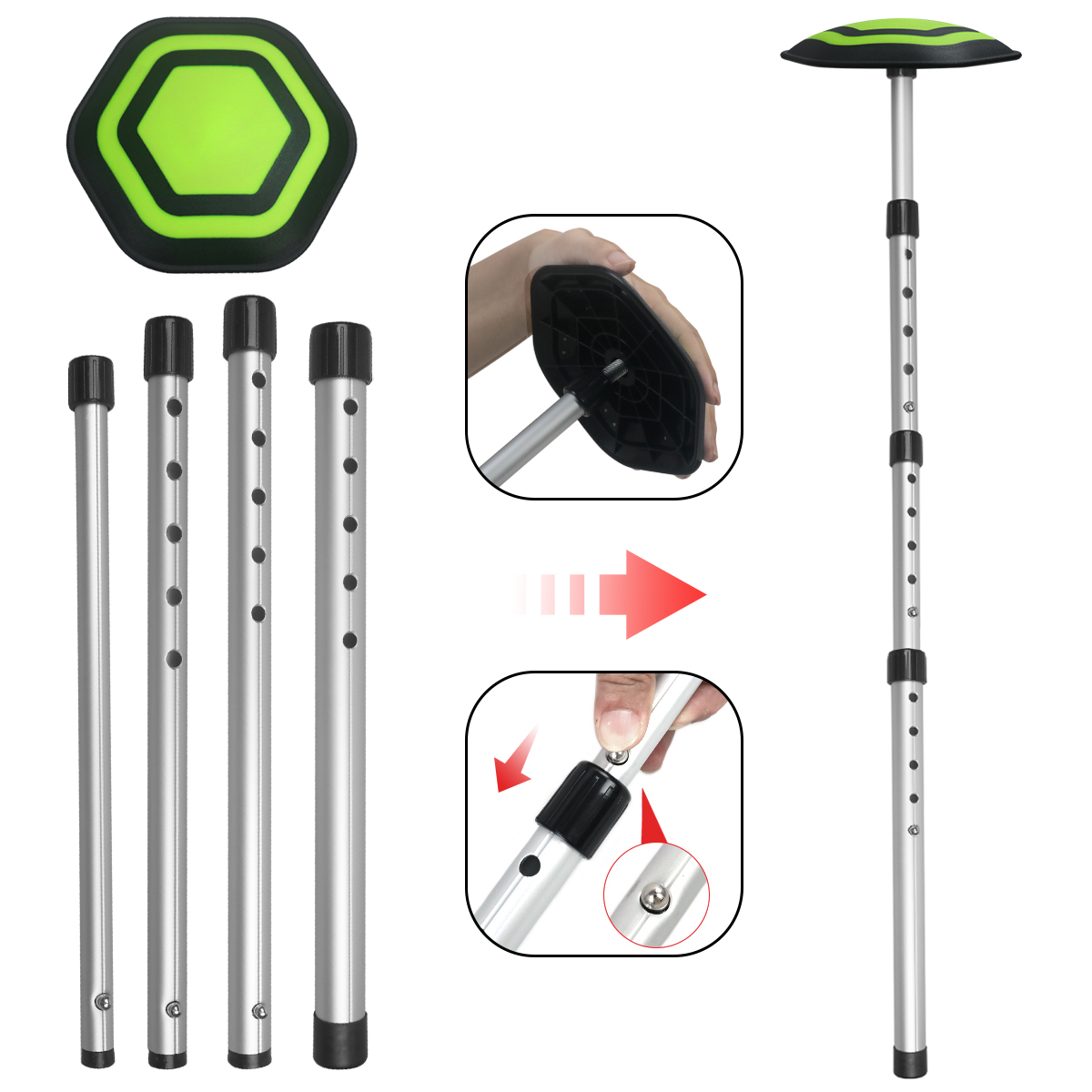 골프 4섹션 가방 스탠드 알루미늄 튜브 가방 지지대 텔 - Golf Scorecard Holder 리뷰 및 가격